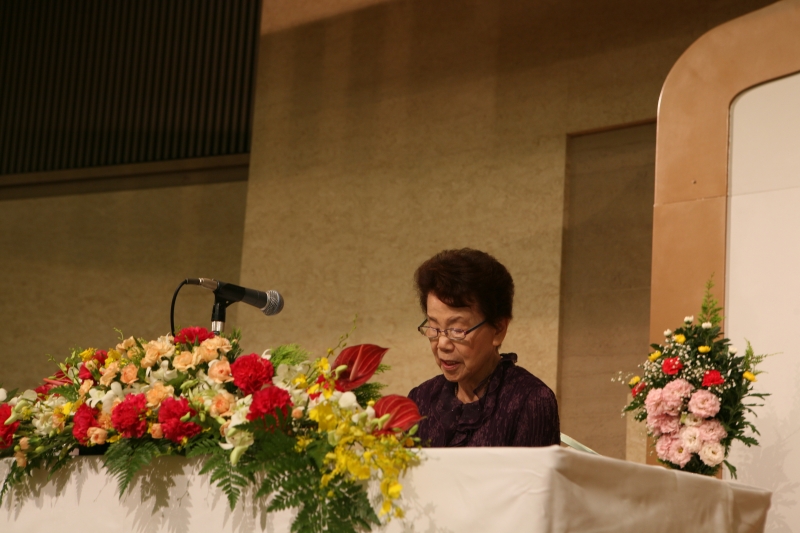 2015.09.15_한중일 불교대회, 히로지마 원폭, 원폭 피해자 요시다 후미에 증언